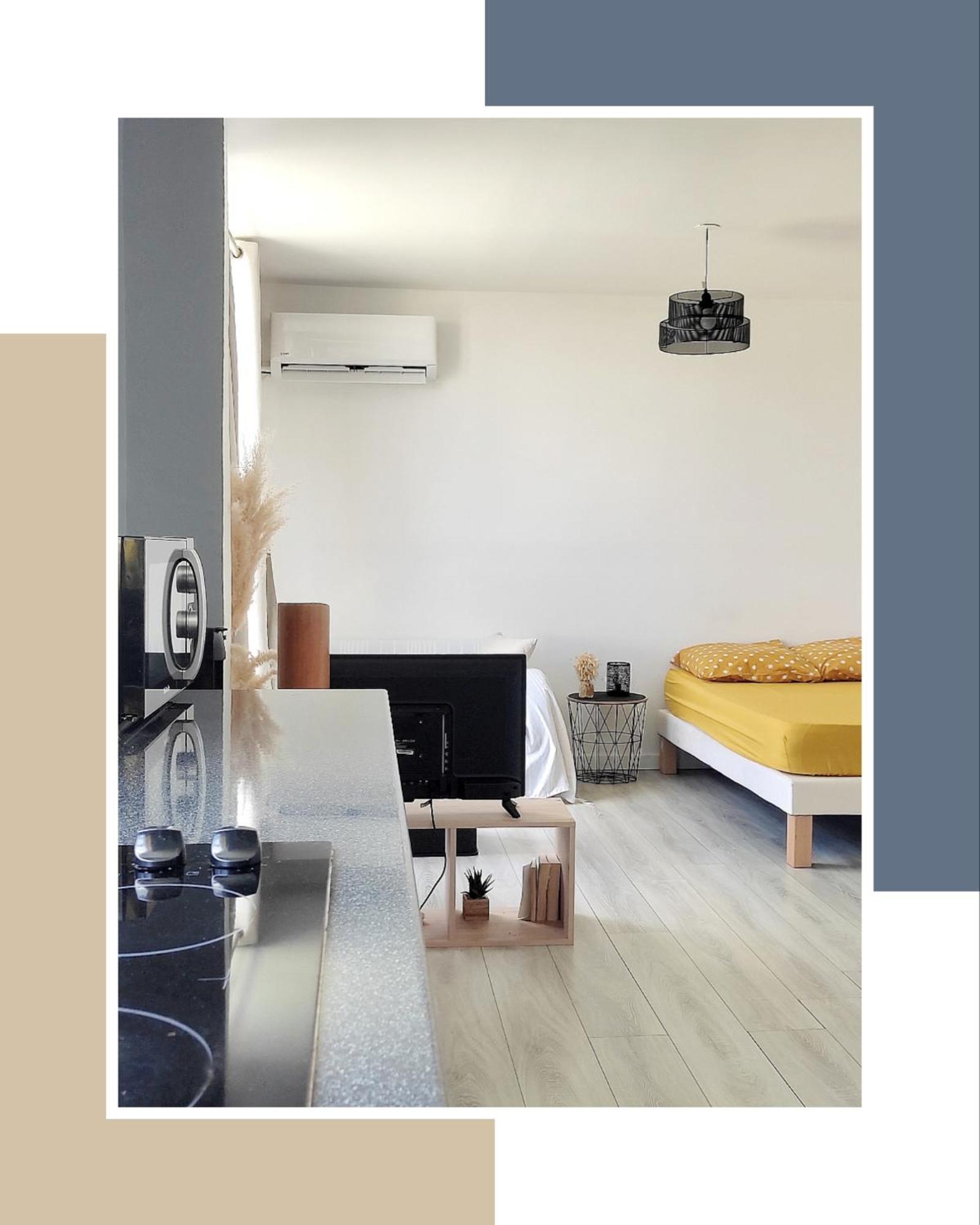 Charmant Studio Idealement Situe A La Marina Du Gosier Apartment ปวงต์-ตา-ปิตร์ ภายนอก รูปภาพ